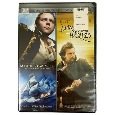 Master and Commander The Far Side of the World / Dances with Wolves (DVD, 2007) - Image 1 of 4