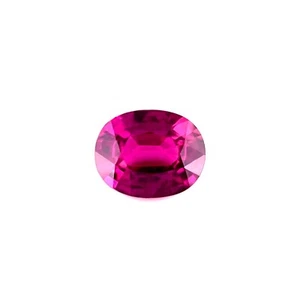 GIA CERTIFIED HOT Pink Sapphire 1.07ct Oval Cut NATURAL Loose Gemstone 6.8x5.4mm - Picture 1 of 5
