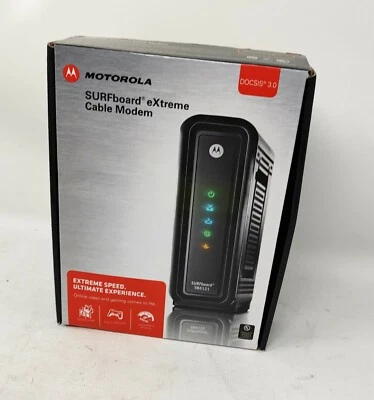 Motorola SURFboard eXtreme Cable Modem DOCSIS 3.0 (SB6121) - Image 1 of 4