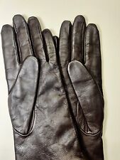 Gloves Thinsulate Deep Brown Womens Genuine Leather Gloves  New With Tags Med
