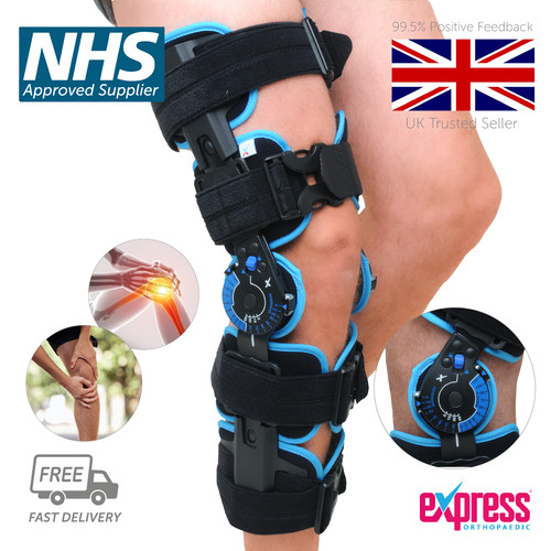 ROM Knee Brace Telescopic - Post Op Hinged Knee Brace > ACL PCL, Knee Injuries