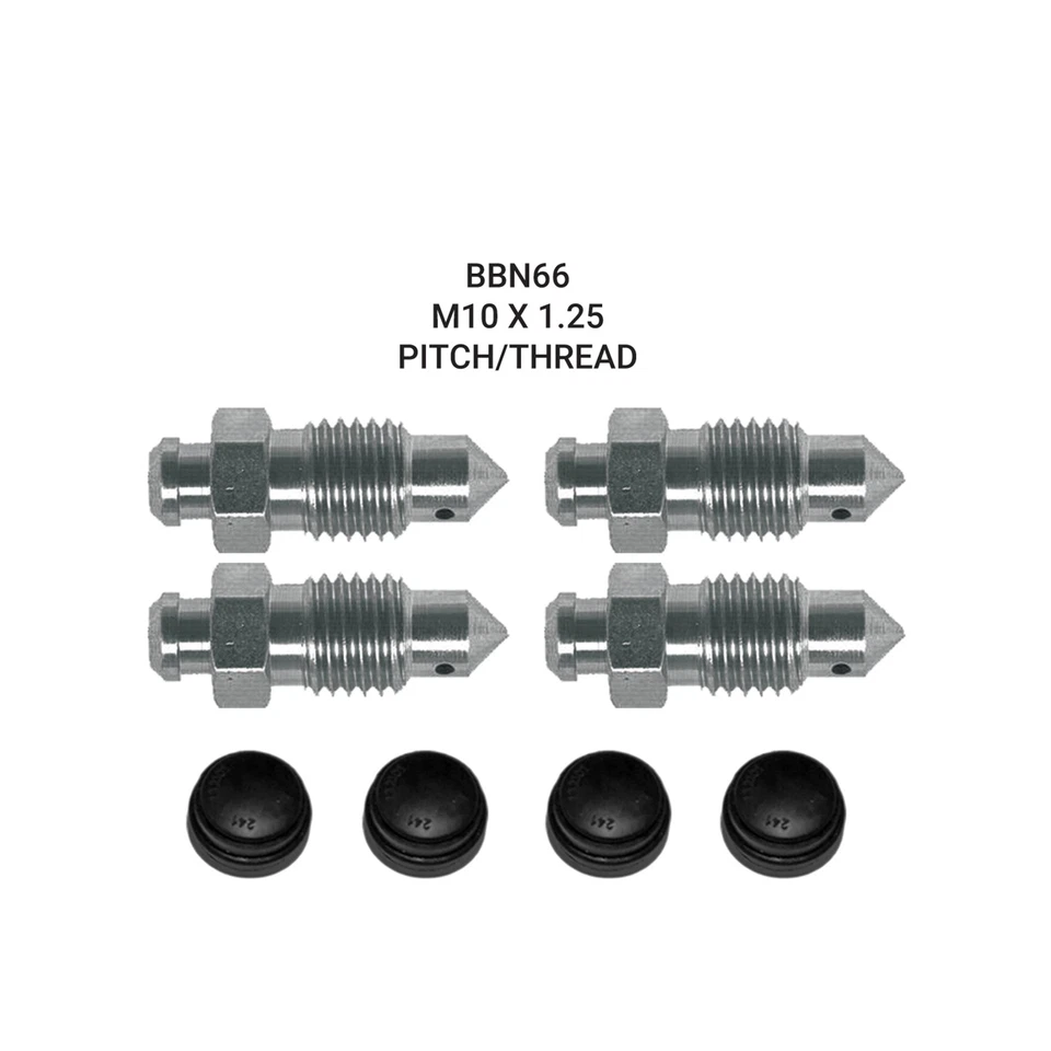 AJUSTE DELANTERO Y TRASERO: HONDA S2000 99-14 PINZA FRENO PURGA PEZONES TORNILLOS NIP1005M Foto 1 de 1