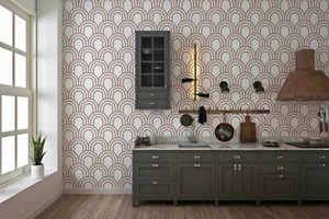 3D Geometric Art Decoration Self-adhesive Removable Wallpaper Murals Wall 31 - Picture 1 of 4