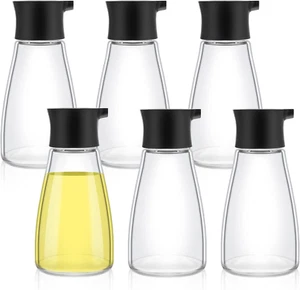 6 Pcs Soy Sauce Dispenser Leakproof Cruet Dispenser Set Oil and Vinegar Dispense - Picture 1 of 7