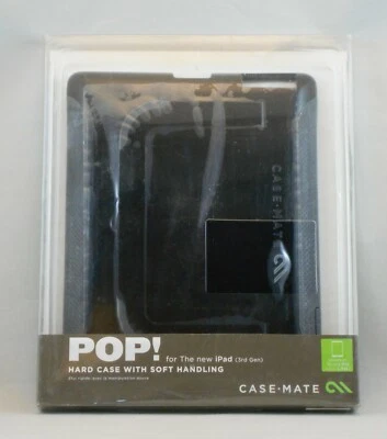 Case-Mate POP! Hard Case for iPad (3rd Gen) Black/Gray - Image 1 of 4