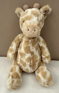 Jellycat kleine Puffles Giraffe Bettdecke Baby Stofftier Schnuller Plüschtier im Ruhestand - Bild 1 von 7
