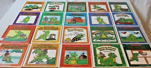 Set 20 Vintage Lieber Drache Bibliothek gebunden Hardcover Bücher von Margaret Hillert - Bild 1 von 6