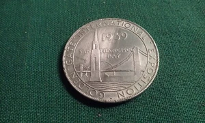 Token 1939 Golden Gate International Exposition San Francisco & Union Pacific - Picture 1 of 3