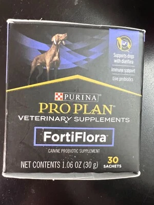 Purina Pro Plan Supplements FortiFlora Dog Probiotic Supplement Canine 30Ct 9315 - Image 1 of 4