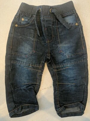 Pumpkin Patch Dark Blue Jeans 12-18mths Size 1 - Image 1 of 4