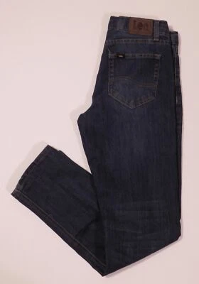 Jean LEE para niño lavado medio azul denim calce ceñido pierna cónica cintura ajustable P... Foto 1 de 4