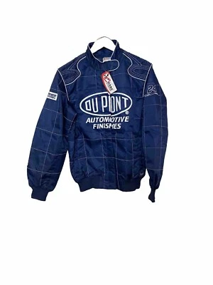 Chaqueta DuPont grande Chase auténtica vintage años 90 Jeff Gordon #24 NASCAR para mujer Foto 1 de 4