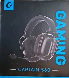 RYR Captain 560 Gaming Headset - Black NICE!! open Box NEW - Picture 1 of 2