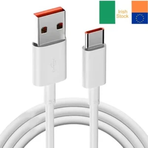 Type C cable Charger Data USB C Fast Charge PVC 1m for Samsung iPhone Laptop - Imagen 1 de 11