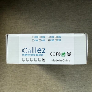 Cuffie CALLEZ C 500 USB CALL CENTER NUOVE scatola aperta - Foto 1 di 3