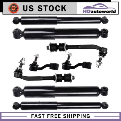 Front & Rear Shocks Absorber Sway Bar For 2004-2009 Dodge Durango Chrysler Aspen - Image 1 of 4