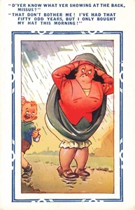 General Comic Bamforth bambino che ride di Big Woman umorismo c1910 cartolina P240 - Foto 1 di 2