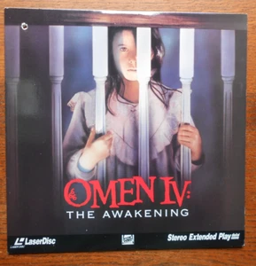 OMEN IV: THE AWAKENING (Laserdisc, 1991)- Faye Grant, Michael Woods Thriller NM - Afbeelding 1 van 3