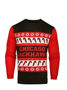 Chicago Blackhawks One Too Many Light Up Pullover - Herren Large - Bild 1 von 2