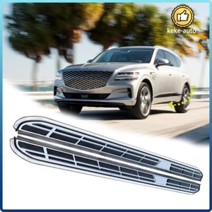 Fit for Hyundai Genesis GV80 2021-2023 Running Boards Side Steps Pedals Nerf Bar - Picture 1 of 7