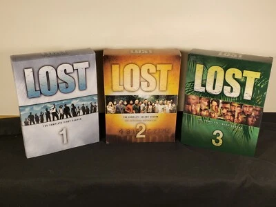 LOST SEASONS 1, 2, & 3 COMPLETE TV SERIES JJ ABRAMS WITH Bonus FEATURES DVD - Image 1 of 4