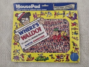 RARE Where's Waldo 1995 Lexan Mousepad The Land of Waldos USA New Sealed! - Picture 1 of 7