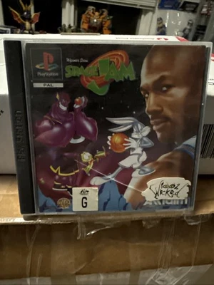 1997 Acclaim Space Jam Sony PlayStation 1 Complete with Manual Cib PAL Untested - Image 1 of 4