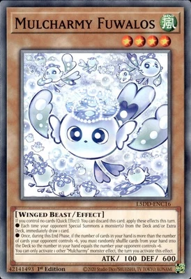 Mulcharmy Fuwalos - 1st Edition L5DD-ENC16 - NM - YuGiOh - Image 1 of 2