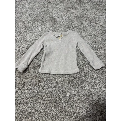 Top manga larga gofre H&M, talla 18 meses  Foto 1 de 3