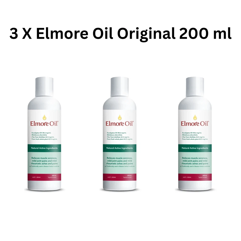 3 X Elmore Oil Original 200 ml - image 1 of 1