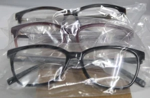 DesignOptis by Foster Grant Kiersey Plastic Reading Glasses +2.50 3 Count - Picture 1 of 1
