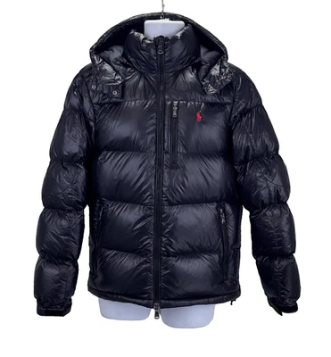 Polo Ralph Lauren the Gorham Down Jacket, Mens Jacket Size Small, Black - Image 1 of 4