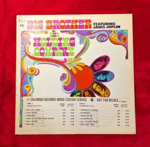 Big Brother & The Holding Company / Janis Joplin '71 Vinyl LP C30631 PLAYS GREAT - Picture 1 of 8