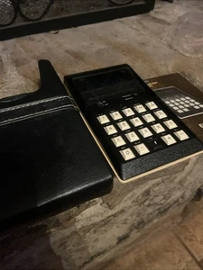 Vintage Sears Elektronischer Rechenschieber II Taschenrechner. Mit Koffer und Handbuch - Bild 1 von 6