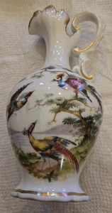 Vintage Limoges Pheasant Pitcher - Bild 1 von 8