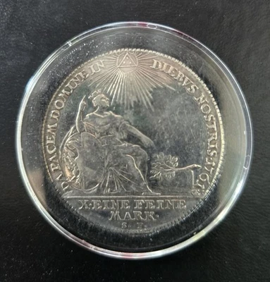 German State "NÜRNBERG 1761" Silver Thaler - image 1 of 2