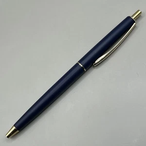 VTG Matte Blue BIC Ballpoint Pen - Picture 1 of 3