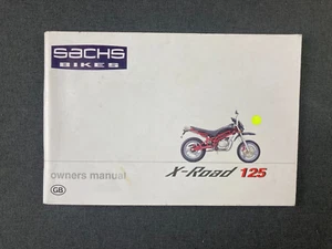 NEW OLD STOCK - OWNERS MANUAL - SACHS BIKES - X-ROAD P006780080002000 - Picture 1 of 3