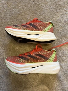Adidas Adizero Prime X 2 Strung Bright Red/Aurora Met/Green Spark Uk 4.5 /37.5 - Picture 1 of 12