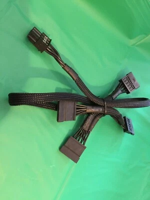 EVGA SuperNOVA 550 GM ,EVGA SUPERNOVA 650GM GOLD  4X SATA DRIVE CABLE  ,ORIGINAL - Image 1 of 3