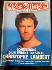 PREMIERE n°108 du 3/1986; Christophe Lambert/ Binoche/ Lafont/ Oscars/ Bruel/ St