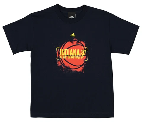 Adidas WNBA Youth Indiana Fever Street Camp Tee Cover
