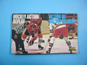 1972/73 LETRASET HOCKEY ACTION REPLAY PANEL AB MCDONALD SABOURIN GARRY UNGER MK - Picture 1 of 5