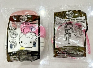 McDonalds 2005 Sanrio Hello Kitty Handbag &Headband With Clips Bundle of 2 -BNIP - Picture 1 of 6