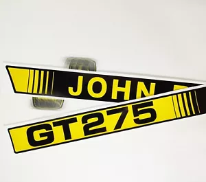 Vinyl Decal Set For GT 275 Lawn Tractor Hood John Deere, stickers kit GT275 - Picture 1 of 5