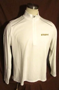 Disaronno Velvet Liqueur Men’s Long-Sleeve 1/4-Zip Shirt, White, SIze XL, New - Picture 1 of 9