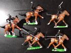Britian's 1995 Toy Soldiers Replica Black Knights On Horse Ref: T0360