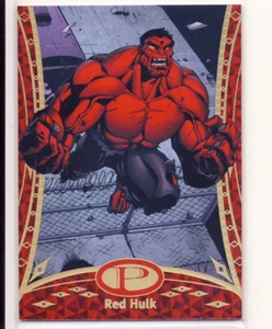 2014 Marvel Premier Gold Parallel 44 Red Hulk 19/25 - Picture 1 of 2
