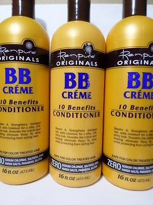 Renpure Conditioner 10 Benefits BB Creme 3 Pack Renpure Originals DISCONTINUED - Image 1 of 4