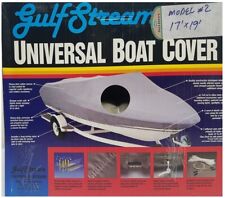 NEW GULFSTREAM 150 D POLYESTER BOAT COVER,FITS 17/'-19/' V-HULL /& RUNABOUTS